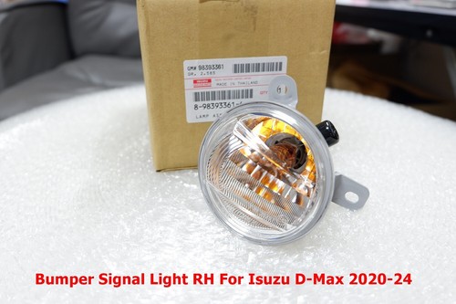 RH SIDE SIGNAL LIGHT BUMPER FOR ISUZU D-MAX 2020-24 - Picture 2 of 6
