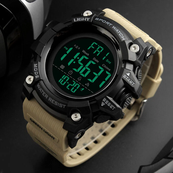 Green light hotsell sport watch