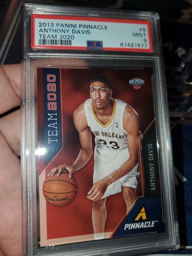 ANTHONY DAVIS 2013-14 Panini Pinnacle Team 2020 INSERT! PSA MINT 9! LAKER!🔥⏫️🏀 - Picture 2 of 7