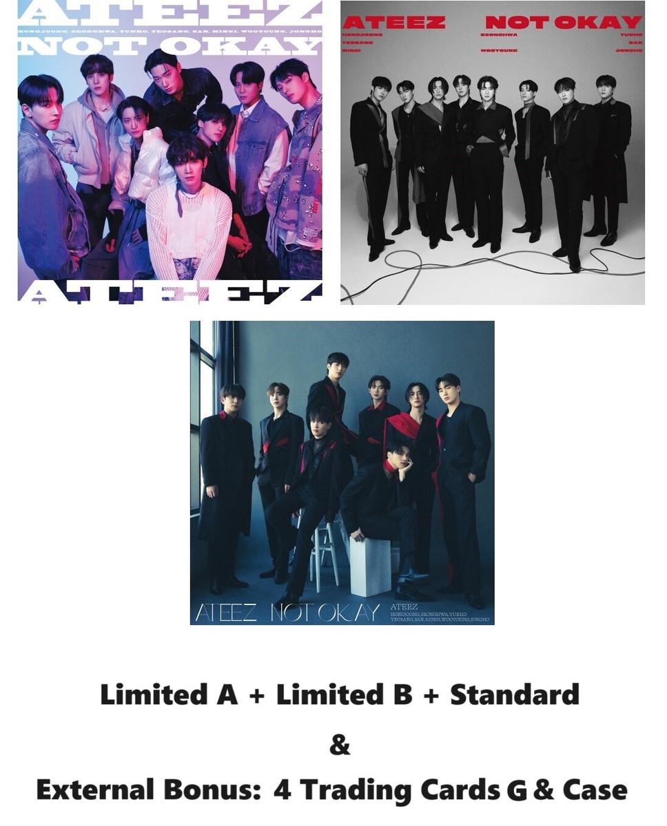 ateez not okey アルバム8形態セット開封済