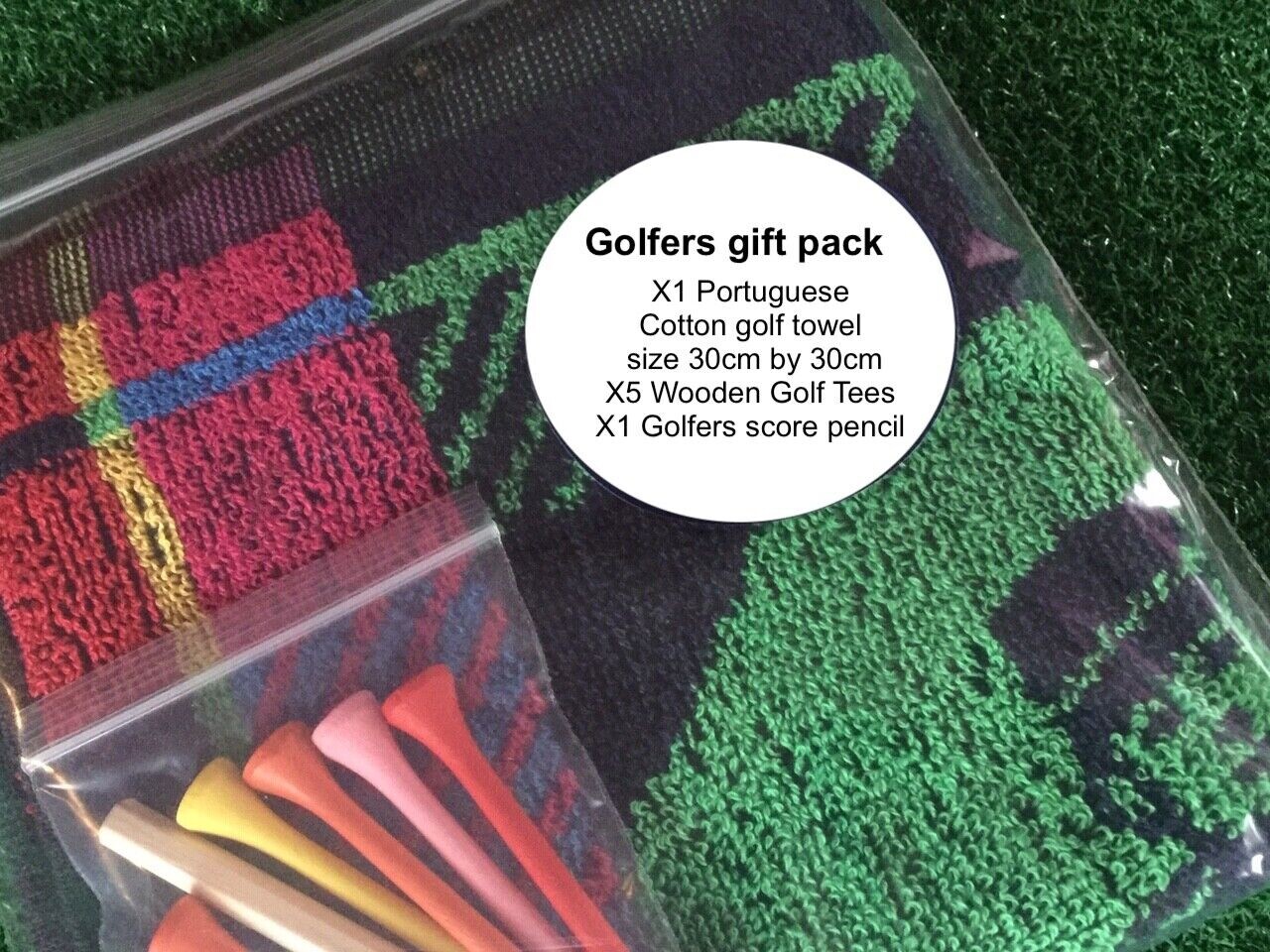 JUEGOS DE BOLSAS DE GOLF GOODY 24 PAQUETES DE REGALO PARA GOLFISTAS NUEVAS CAMISETAS DE DÍA GOLF SOCIEDAD GOLF