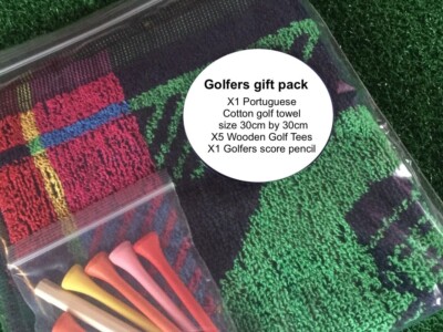 GOLF GOODY BAGS SETS 24 GOLFER GESCHENKPACKUNGEN NEU GOLF SOCIETY GOLF DAY TEES