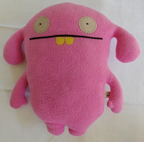 Uglydoll Wrey Wrinko 11" Plush Pink 2011 Pretty Ugly Stuffed Monster Toy - Picture 1 of 9