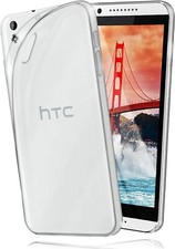 FUNDA TRANSPARENTE TPU A PRUEBA DE GOLPES GEL SILICONA SUAVE TRASERA DELGADA PARA HTC WISH 820