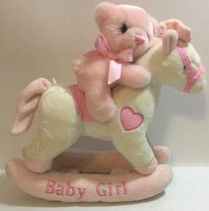 baby girl rocking horse