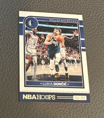Luka Doncic 2024-25 Panini NBA Hoops Base # 115 Dallas Mavericks