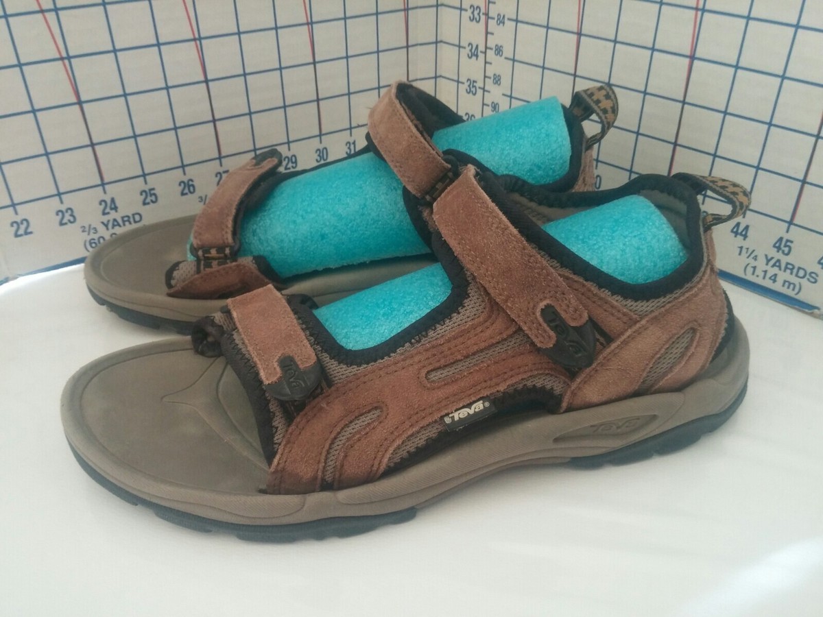 Teva 6571 Hurricane Brown Leather Kayaking Fishing Sports  display picture 1