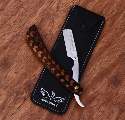  PROFESSIONAL BARBER CUT THROAT STRAIGHT SHAVING RAZOR SHAVETTE RASOI RASOIRS