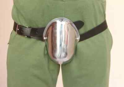 Metal Cod Piece Steel Fighter Codpiece Medieval Buhurt Crotch Protector Men's Knight ...