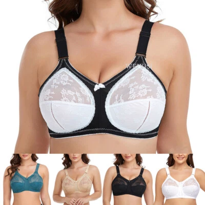 Damen BH Ohne Bügel Minimizer Stütz BH Große Größen Ungepolsterter 75-120 C-I - Bild 1 von 4