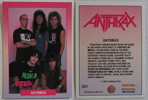 Rock Cards 1991 single trading cards, get more as low as 90 cents! - Picture 197 of 252