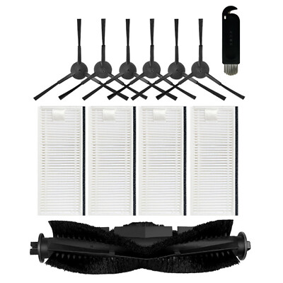 Main Brush Side Brush Filter Kit for Thamtu G11 Robot Vacuum Cleaner Spare Parts