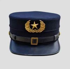 Civil War Confederate Navy Officer Hat Replica Dress Cap All Sizes