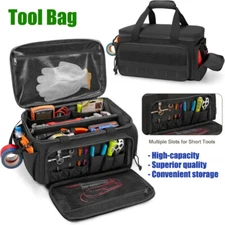 14"Durable Heavy Duty Durable Portable Tool Storage Bag Organizer,Large capacity