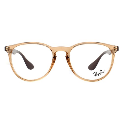 Ray Ban Eyeglasses Erika Rx7046 5940 Light Brown Men Women Ebay