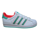 Adidas Youth Superstar J Athletic Shoes - White/Green - US Size 4 - GV6987