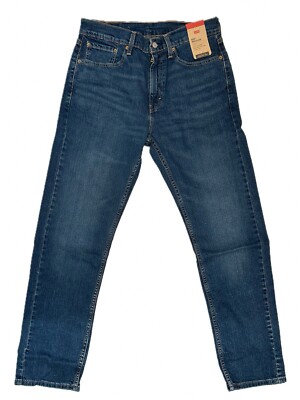 Supreme × Levi's 505 Supreme X Levi'S 505 Straight-Leg Jeans - Indigo/Leopard