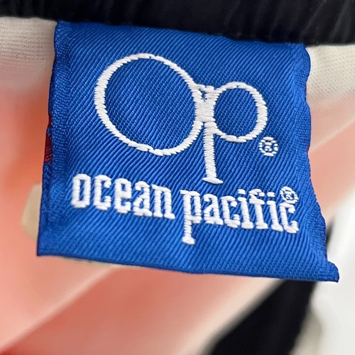 Ocean Pacific Surf Trunks Men's XL Board Shorts Retro VTG 80s Huge Surfer Logo - Picture 4 of 10
