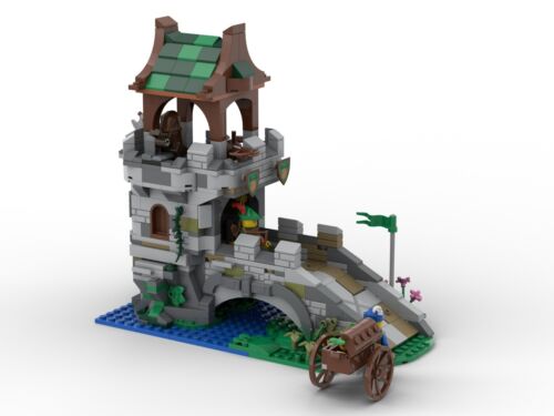 MOC Modulare Ritterburg aus LEGO® Teilen Castle/Mittelalter Passt zu 10305 21325 - Bild 93 von 131