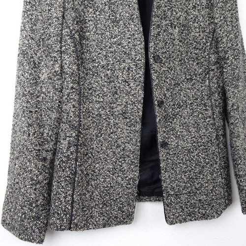 Anne Klein Skirt Suit AK2 Women's Size 2 Brown Gray Wool Tweed Pencil Career - Picture 7 of 12