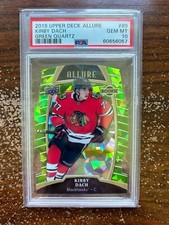 Kirby Dach RC, Green Quartz /99 #89 - 2019 Upper Deck Allure - PSA 10 GEM MT