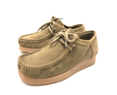 Desert Fox women's loafer lace-up comfort shoe brown size 37 (UK 4)