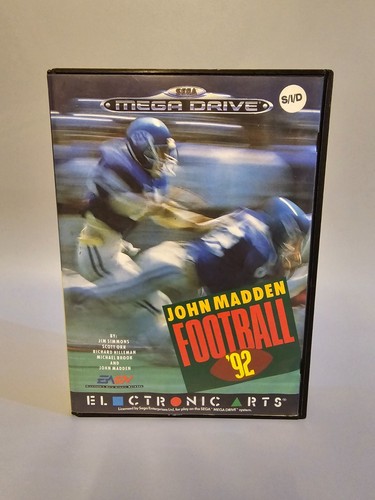 John Madden Football '92 – Sega Mega Drive, Complet, Bon état