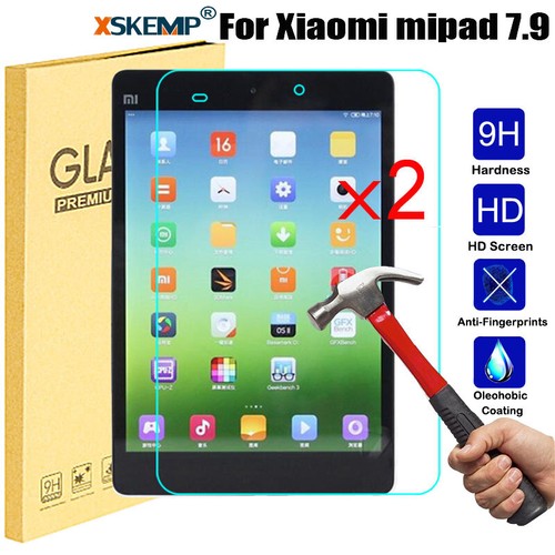 2Pcs For Xiaomi Mi Pad 2 3 Premium Real Tempered Glass Screen Protector Cover - Picture 13 of 15