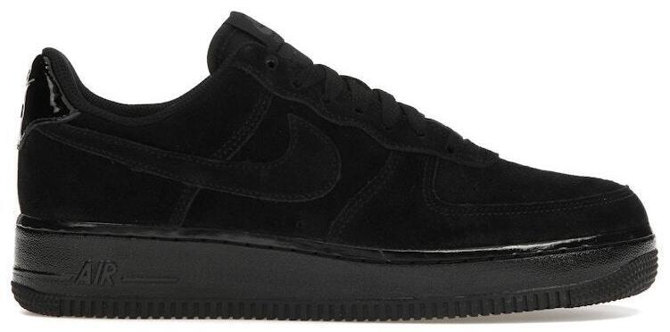 black air force one suede