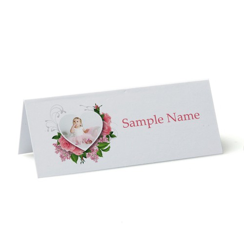 Place Cards personalised with your own image, Table Name Cards for Weddings - Picture 16 of 21
