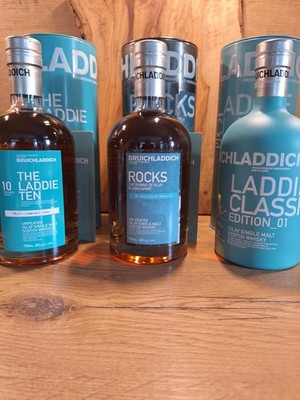 BRUICHLADDICH Islay Single Malt Scotch Whisky ROCKS + TEN + EDITION 0_1