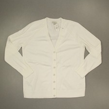 Talbots Womens Button-up Cardigan Sweater Pet...