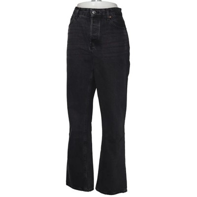 H&M, Jeans, Größe: 40, Grau, Baumwolle, Einfarbig, Denim, Damen #6Wx