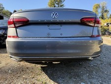 2020-2022 Volkswagen Passat Rear Bumper Cover Gray Repainted Chrome Top Plate 2020-2022 Volkswagen Passat Rear Bumper Cover Gray Repainted Chrome Top Plate