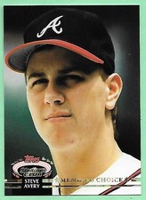 1992 Topps Stadium Club Steve Avery #594 Atlanta Braves👍