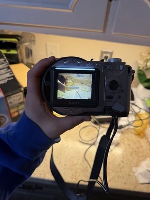 Sony Mavica MVC-CD300 3.3 MP Digital Camera - Silver for sale