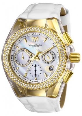 Technomarine Women's TM-117046 Cruise Valentine Quartz White Dial Watch