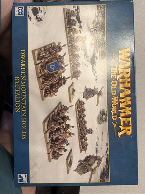 Streitmachtbox: Zwergen-Bergstädte Warhammer The Old World Games Workshop NEU