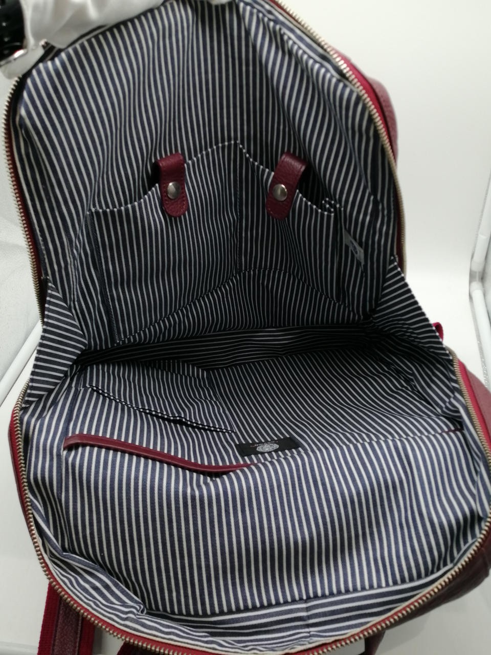 Leather Backpack Brd Everwin JdR54 - image 10