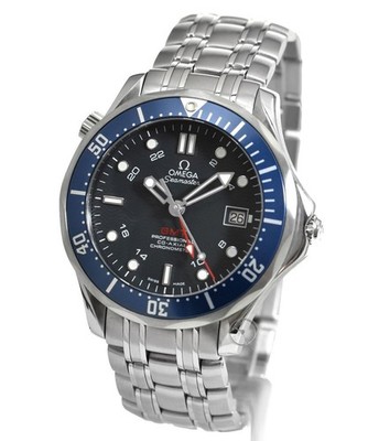 Omega Seamaster Diver 300 M GMT Co-Axial Chronometer(Pre-Owned)Herrenuhr