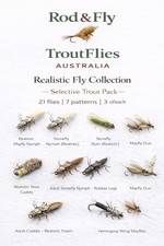 Fly Fishing Realistic Fly Collection for Selective Trout