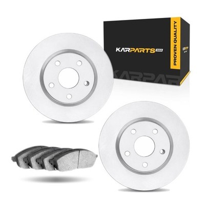 For Mitsubishi Outlander 2007-2013 Brake Set Rear | Cast Iron | Vented | 5 Lugs