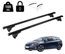 Dachträger Für Kia Cee'd Sportswagon 2012-2018 Mit Diebstahlsicherung Reling