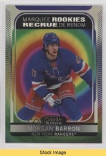 2021-22 O-Pee-Chee Platinum Rainbow Color Wheel Morgan Barron #231 READ x9t