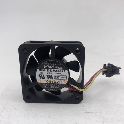Wind Ace D43M24-02A DC24V 50mA 3pin Cooling Fan for G7 F7