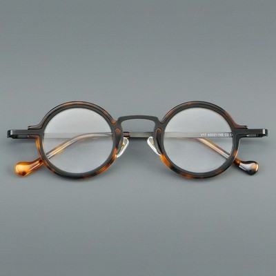 Small Round Reading Glasses Men Women Readers  Retro Acetate Eyeglass frames V17