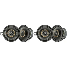 Kicker 51KSC3504 KS-Series 3.5" Coaxial Speakers with .5" tweeters w/ 51KSC35...