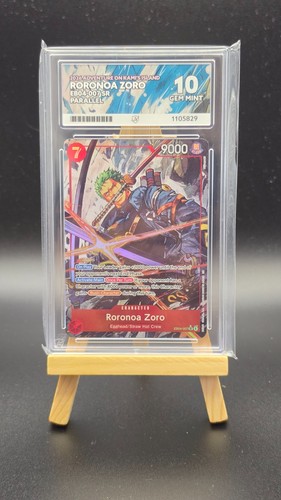 Roronoa Zoro (Alternate Art) graded ACE 10 for sale on eBay