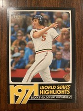 Brooks Robinson #WSH-2 2020 Topps Heritage 1971 World Series Highlights
