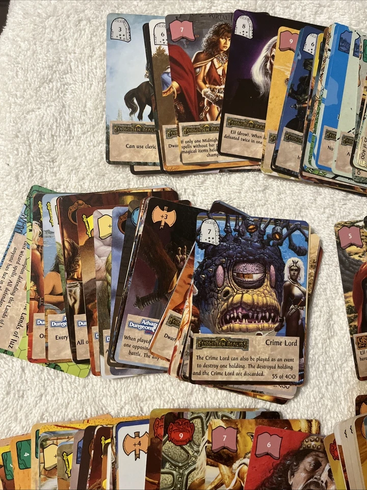 Spellfire Third Edition Near Complete Set 349 Cards No Dupes No Chase - Image 2 of 4